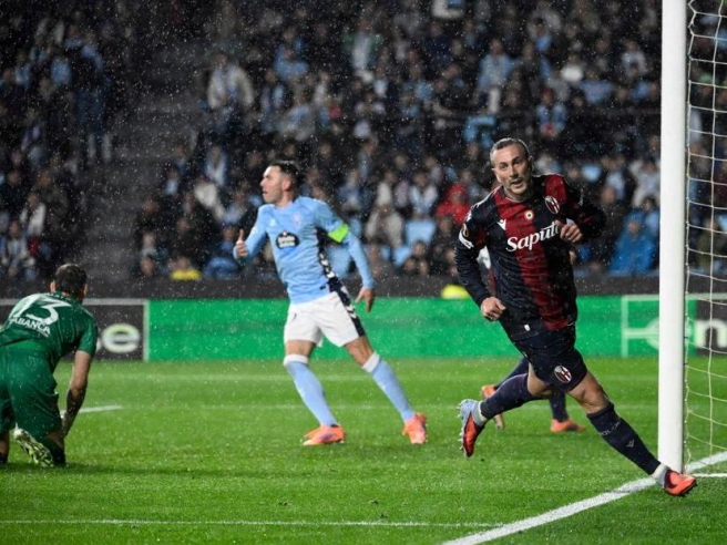 Celta Vigo-Bologna 1-2: Rimonta Rossoblù in Galizia
